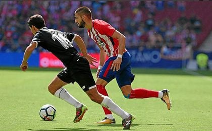 Yannick Carrasco rompió la lata del encuentro con el 1-0. Yannick Carrasco rompió la lata del encuentro con el 1-0.