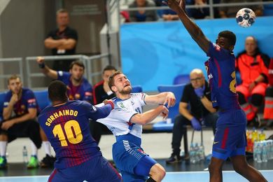 30-37. Un primer tiempo antológico de los azulgrana borra al equipo polaco 30-37. Un primer tiempo antológico de los azulgrana borra al equipo polaco