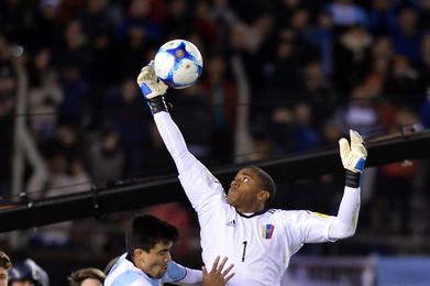 El portero Faríñez dice que Venezuela debe anular el poder goleador de Uruguay El portero Faríñez dice que Venezuela debe anular el poder goleador de Uruguay