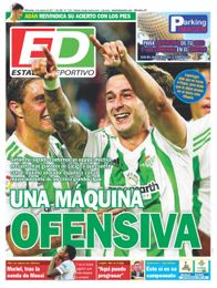 La portada de Estadio Deportivo La portada de Estadio Deportivo