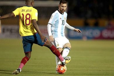 1-3. Un recital de Messi en Quito pone a Argentina en el Mundial de Rusia 1-3. Un recital de Messi en Quito pone a Argentina en el Mundial de Rusia
