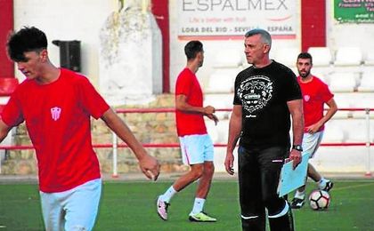 El técnico, José Manuel Jurado. El técnico, José Manuel Jurado.