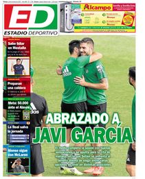 La portada de ESTADIO La portada de ESTADIO