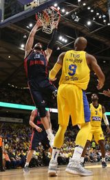 74-68.El Baskonia acusa su desconexión en la primera parte y cae ante Maccabi 74-68.El Baskonia acusa su desconexión en la primera parte y cae ante Maccabi