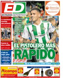 La portada de ESTADIO Deportivo de este lunes La portada de ESTADIO Deportivo de este lunes
