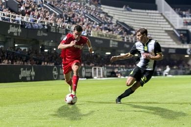 0-3. El Sevilla pone fin a su mala racha y pone casi los dos pies en octavos 0-3. El Sevilla pone fin a su mala racha y pone casi los dos pies en octavos