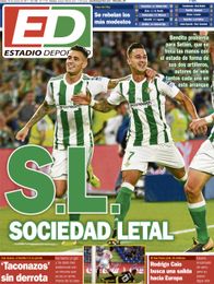 La portada de ESTADIO Deportivo de este jueves La portada de ESTADIO Deportivo de este jueves
