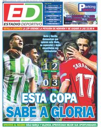 La portada de ESTADIO Deportivo de este miércoles La portada de ESTADIO Deportivo de este miércoles