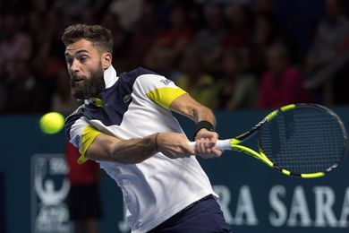 Federer barre de la pista a Paire en menos de una hora Federer barre de la pista a Paire en menos de una hora
