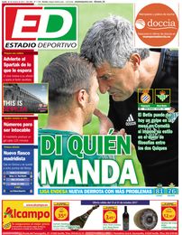 La portada de ESTADIO La portada de ESTADIO
