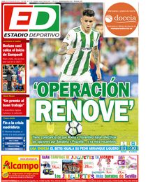 La portada de ESTADIO Deportivo del lunes La portada de ESTADIO Deportivo del lunes
