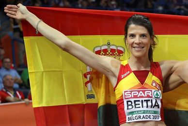 Beitia: "Voy al pabellón en ropa de calle para no caer en la tentación" Beitia: "Voy al pabellón en ropa de calle para no caer en la tentación"