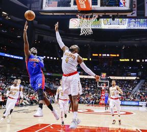 111-104. Ante los Hawks, Jackson mantiene a los Pistons en racha ganadora 111-104. Ante los Hawks, Jackson mantiene a los Pistons en racha ganadora