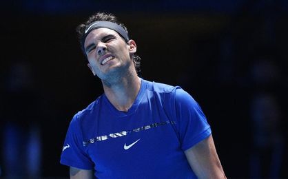 Goffin amarga el regreso de un Nadal dolorido Goffin amarga el regreso de un Nadal dolorido
