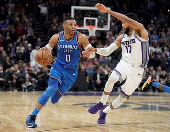 92-79. Westbrook y los Thunder amplían su racha triunfal 92-79. Westbrook y los Thunder amplían su racha triunfal