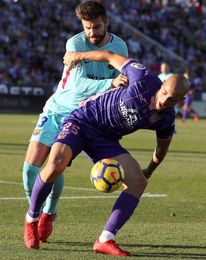 Gerard Piqué no jugará en Mestalla frente al Valencia Gerard Piqué no jugará en Mestalla frente al Valencia