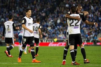 El Valencia gana ocho partidos seguidos en Liga por primera vez El Valencia gana ocho partidos seguidos en Liga por primera vez