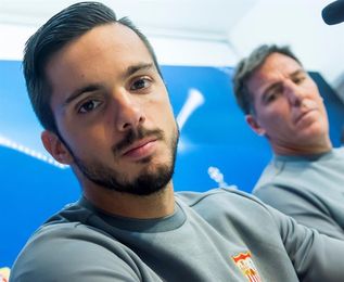Sarabia: "Iremos a por ellos desde el primer minuto, que no estén cómodos" Sarabia: "Iremos a por ellos desde el primer minuto, que no estén cómodos"