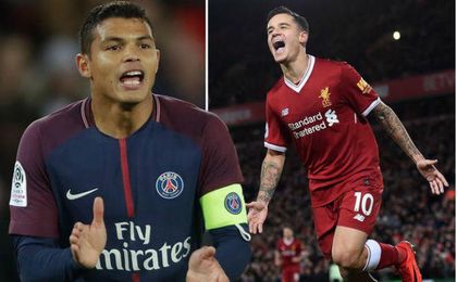 Thiago Silva quiere robarle Coutinho al Barça Thiago Silva quiere robarle Coutinho al Barça