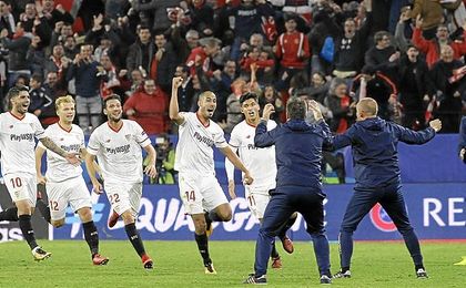 El Sevilla pasó del 0-3... a la locura El Sevilla pasó del 0-3... a la locura