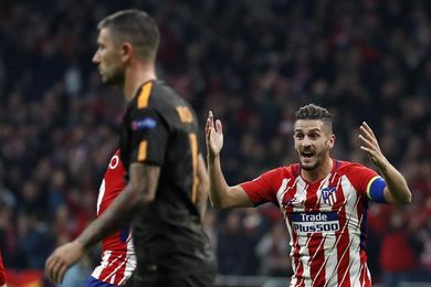 Griezmann y Gameiro dan la victoria al Atlético ante el Roma y le mantienen vivo Griezmann y Gameiro dan la victoria al Atlético ante el Roma y le mantienen vivo