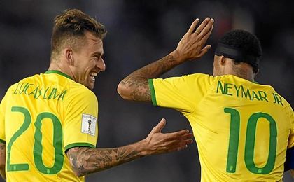 Lucas Lima ha firmado un gol y doce asistencias en sus 33 duelos este curso (entre Série A y Libertadores). Lucas Lima ha firmado un gol y doce asistencias en sus 33 duelos este curso (entre Série A y Libertadores).