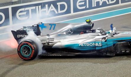 Bottas: "Contento por acabar con victoria, el año próximo quiero mejorar" Bottas: "Contento por acabar con victoria, el año próximo quiero mejorar"