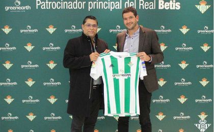 Green Earth lucirá en la camiseta del Betis toda la temporada Green Earth lucirá en la camiseta del Betis toda la temporada