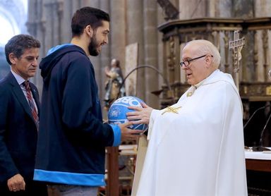 Pozas: "Mi prioridad era renovar por el Obradoiro" Pozas: "Mi prioridad era renovar por el Obradoiro"