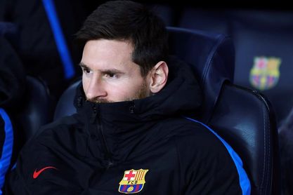 Messi empezará el partido ante el Sporting de Portugal desde el banquillo Messi empezará el partido ante el Sporting de Portugal desde el banquillo
