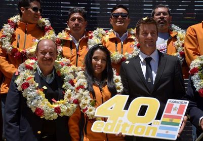 Coma dice que Bolivia será un "escalón importante" en el Dakar 2018 Coma dice que Bolivia será un "escalón importante" en el Dakar 2018