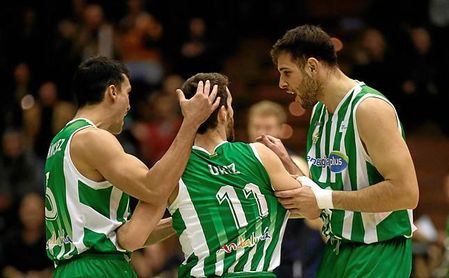 Un gran segundo cuarto en defensa salvó el triunfo del Betis Baloncesto. Un gran segundo cuarto en defensa salvó el triunfo del Betis Baloncesto.