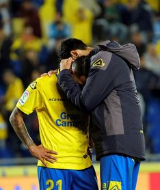 Jonathan Viera: "Ha sido una pena, el equipo había tirado de garra y corazón" Jonathan Viera: "Ha sido una pena, el equipo había tirado de garra y corazón"