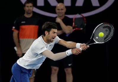 Djokovic: "Mi codo todavía no está al cien por cien" Djokovic: "Mi codo todavía no está al cien por cien"