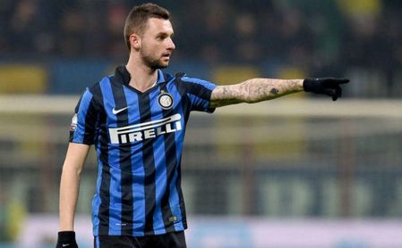 Marcelo Brozovic, con el Inter de Milán. Marcelo Brozovic, con el Inter de Milán.