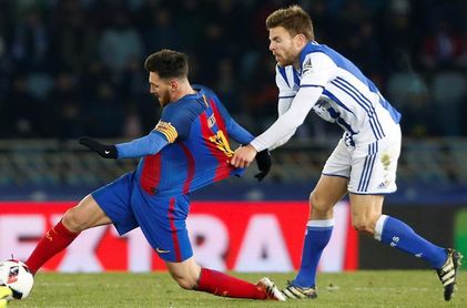 La Real quiere frenar a un Barça que lleva sin ganar en Anoeta desde el 2007 La Real quiere frenar a un Barça que lleva sin ganar en Anoeta desde el 2007