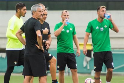 Setién dice que el derbi quedó "cerrado hace días" y está "centrado en el Leganés" Setién dice que el derbi quedó "cerrado hace días" y está "centrado en el Leganés"