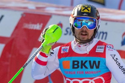 Hirscher también gana el eslalon de Wengen Hirscher también gana el eslalon de Wengen