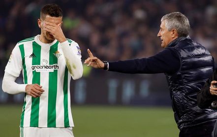 Setién empieza a preparar el partido ante el Barça con Mandi y Feddal Setién empieza a preparar el partido ante el Barça con Mandi y Feddal