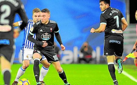 Iago Aspas y Maxi Gómez le dieron la victoria al Celta ante la Real Sociedad en la última jornada. Iago Aspas y Maxi Gómez le dieron la victoria al Celta ante la Real Sociedad en la última jornada.