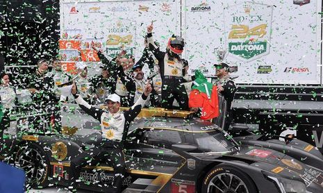 El Cadillac de Barbosa, Fittipaldi y Albuquerque gana las 24 Horas de Daytona El Cadillac de Barbosa, Fittipaldi y Albuquerque gana las 24 Horas de Daytona