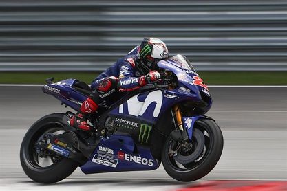 Viñales concluye al frente la segunda jornada, seguido por Rossi Viñales concluye al frente la segunda jornada, seguido por Rossi
