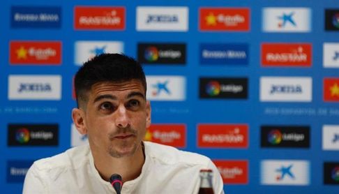 Moreno: "Quien tenga dudas de dónde se fundó el Espanyol, que mire el escudo" Moreno: "Quien tenga dudas de dónde se fundó el Espanyol, que mire el escudo"