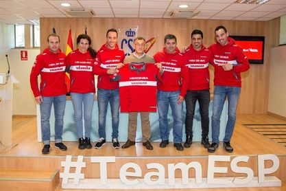 El equipo Himoinsa acudió al CSD tras completar su último Dakar El equipo Himoinsa acudió al CSD tras completar su último Dakar