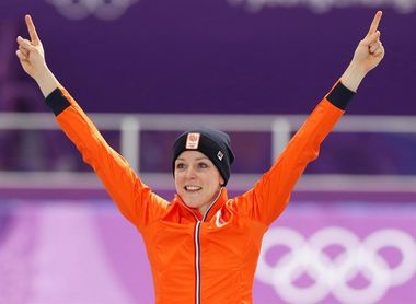La holandesa Jorien Ter Mors, oro y récord olímpico en 1.000 metros La holandesa Jorien Ter Mors, oro y récord olímpico en 1.000 metros