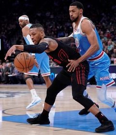 123-117. Lillard decide con 44 puntos triunfo de Trail Blazers 123-117. Lillard decide con 44 puntos triunfo de Trail Blazers