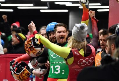 Alemania repite título por equipos mixtos de luge Alemania repite título por equipos mixtos de luge