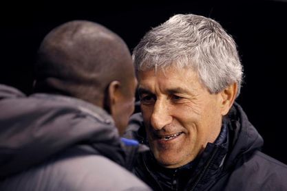 Setién encara con todo la preparación del partido ante el Real Madrid Setién encara con todo la preparación del partido ante el Real Madrid