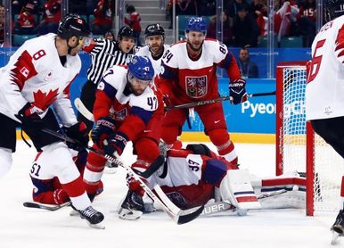 Canadá derrotó a la República Checa (6-4) y ganó el bronce en PyeongChang Canadá derrotó a la República Checa (6-4) y ganó el bronce en PyeongChang