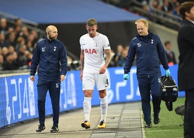 Alderweireld no llega a tiempo para el partido contra el Juventus Alderweireld no llega a tiempo para el partido contra el Juventus